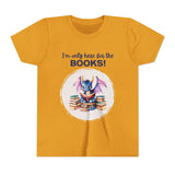 Kids "Here for the Books" Short Sleeve Tee