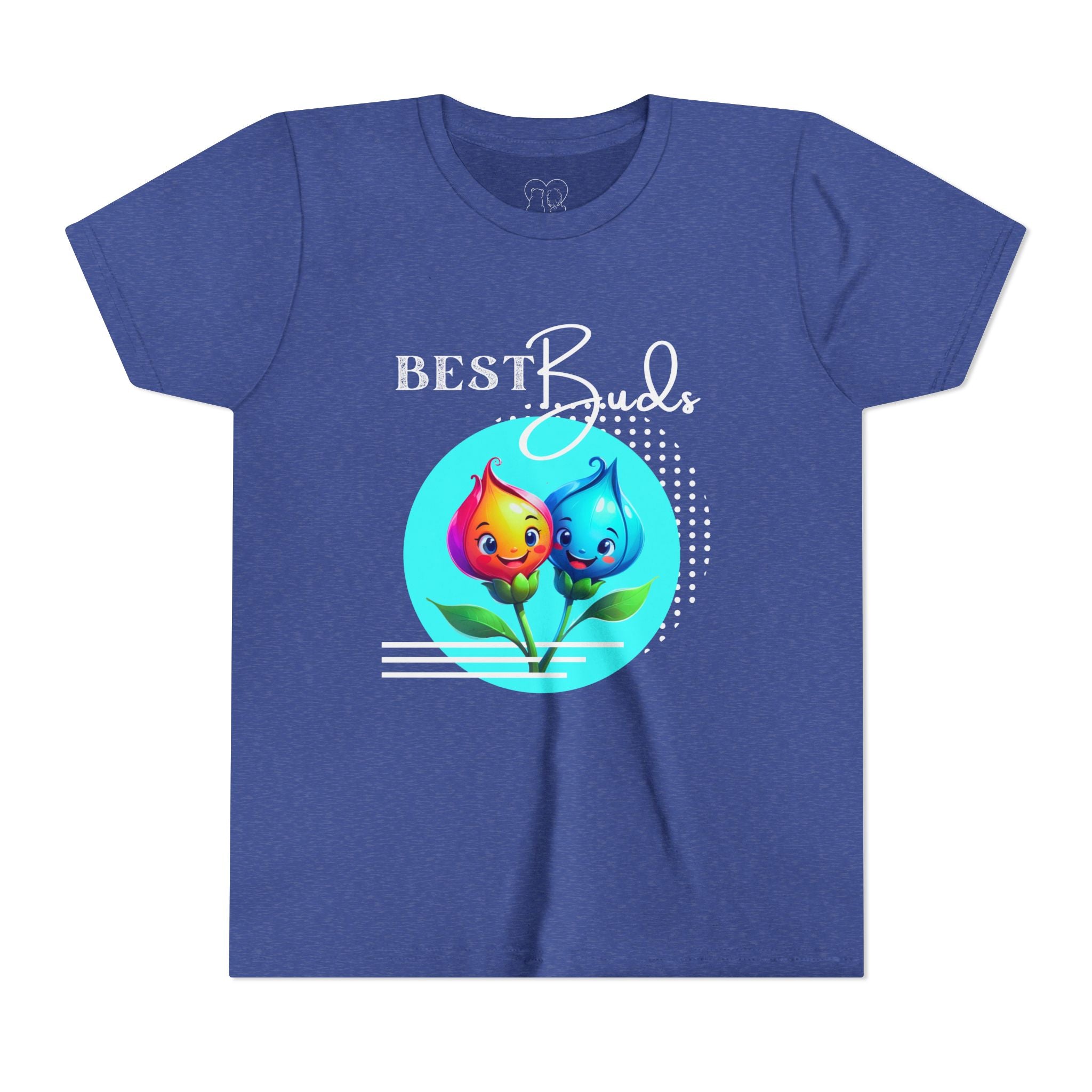 Kids "Best Buds" Deco Teal Short Sleeve Tee