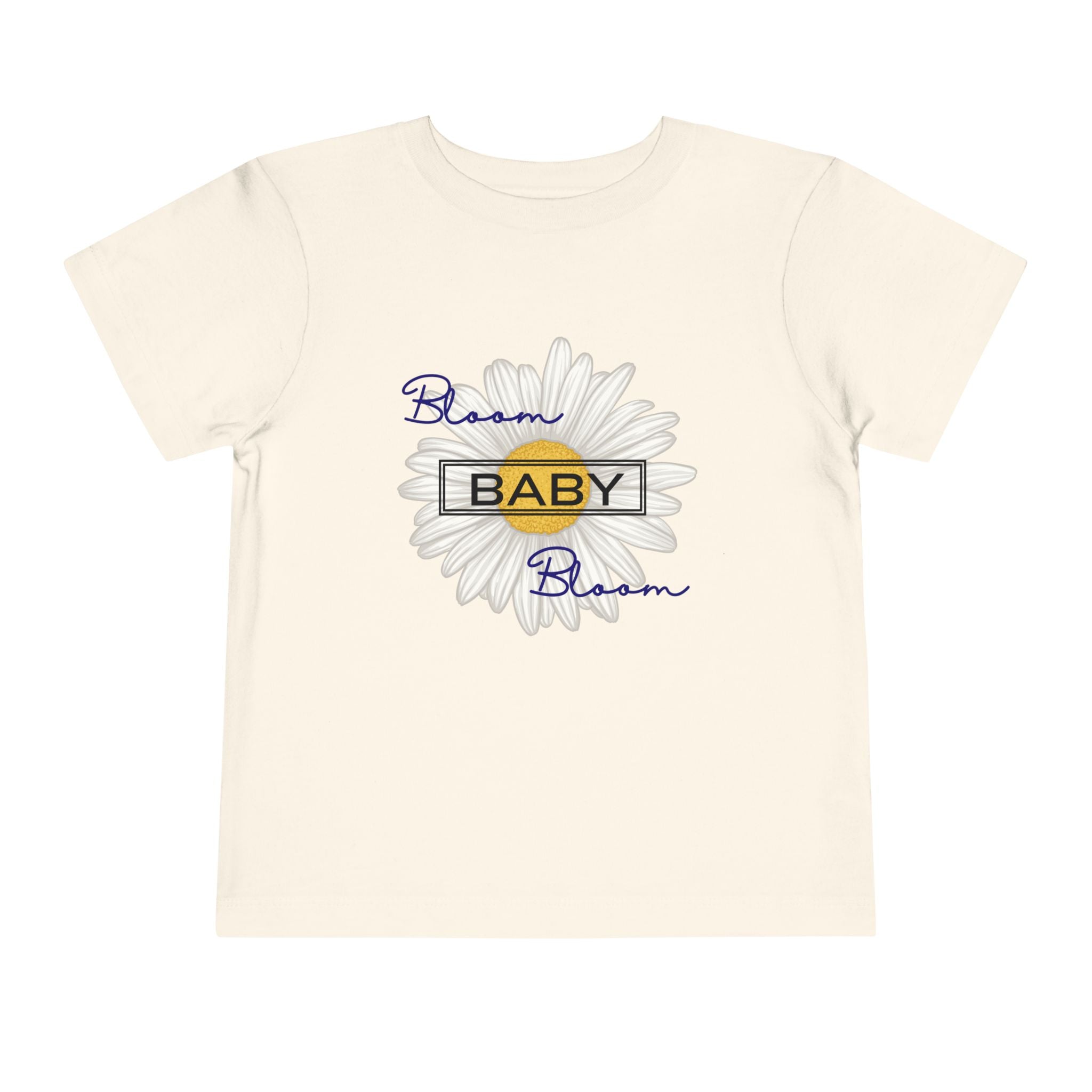 Toddler "Bloom Baby" Daisy Short Sleeve Tee