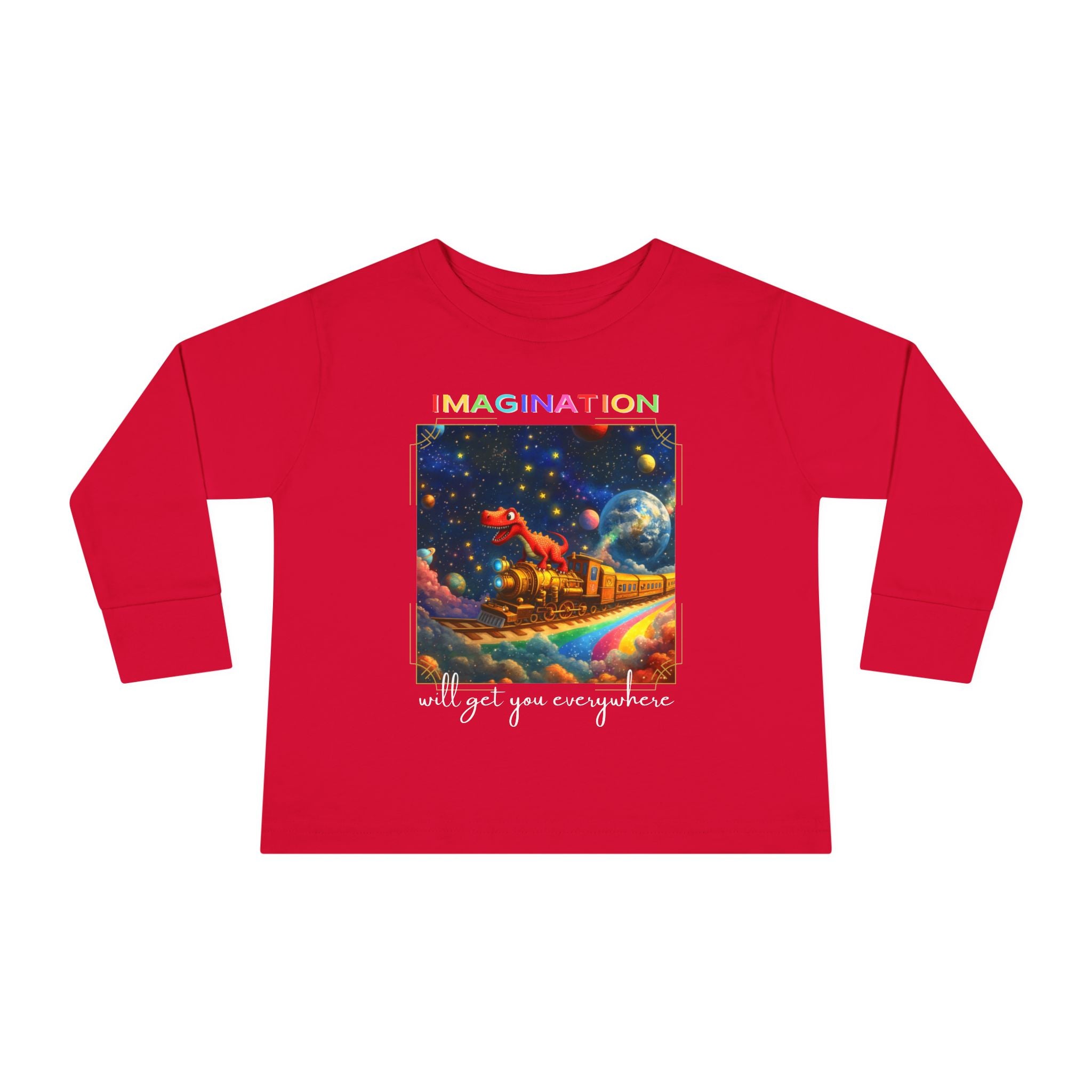 Toddler "Imagination" Long Sleeve Tee