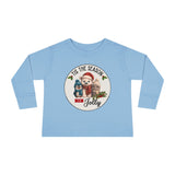 "Tis The Season to be Jolly" Toddler Long Sleeve Shirt