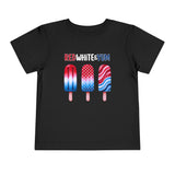 Toddler "Red White & Yum" Short Sleeve Tee