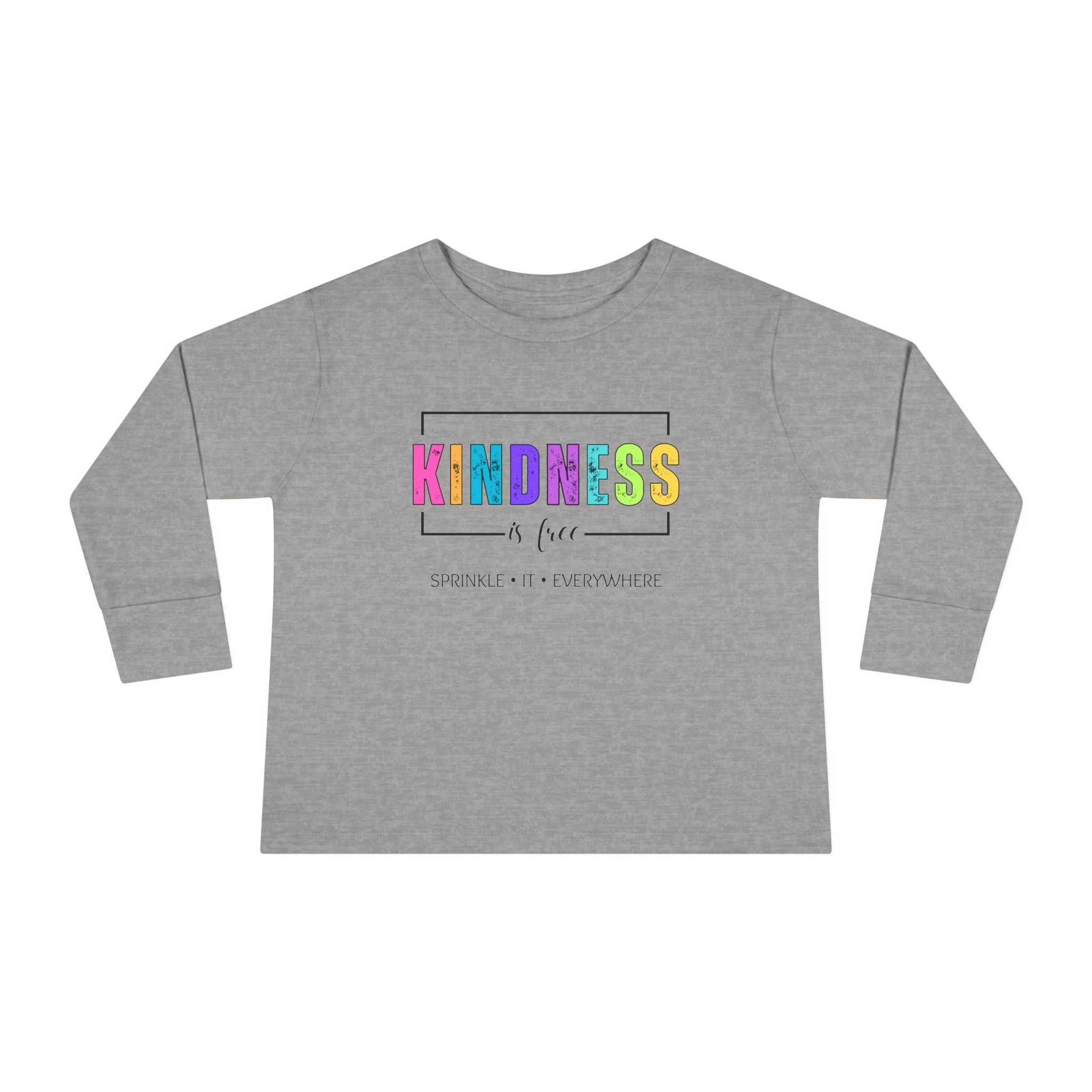 Toddler "Sprinkle Kindness" Long Sleeve Tee