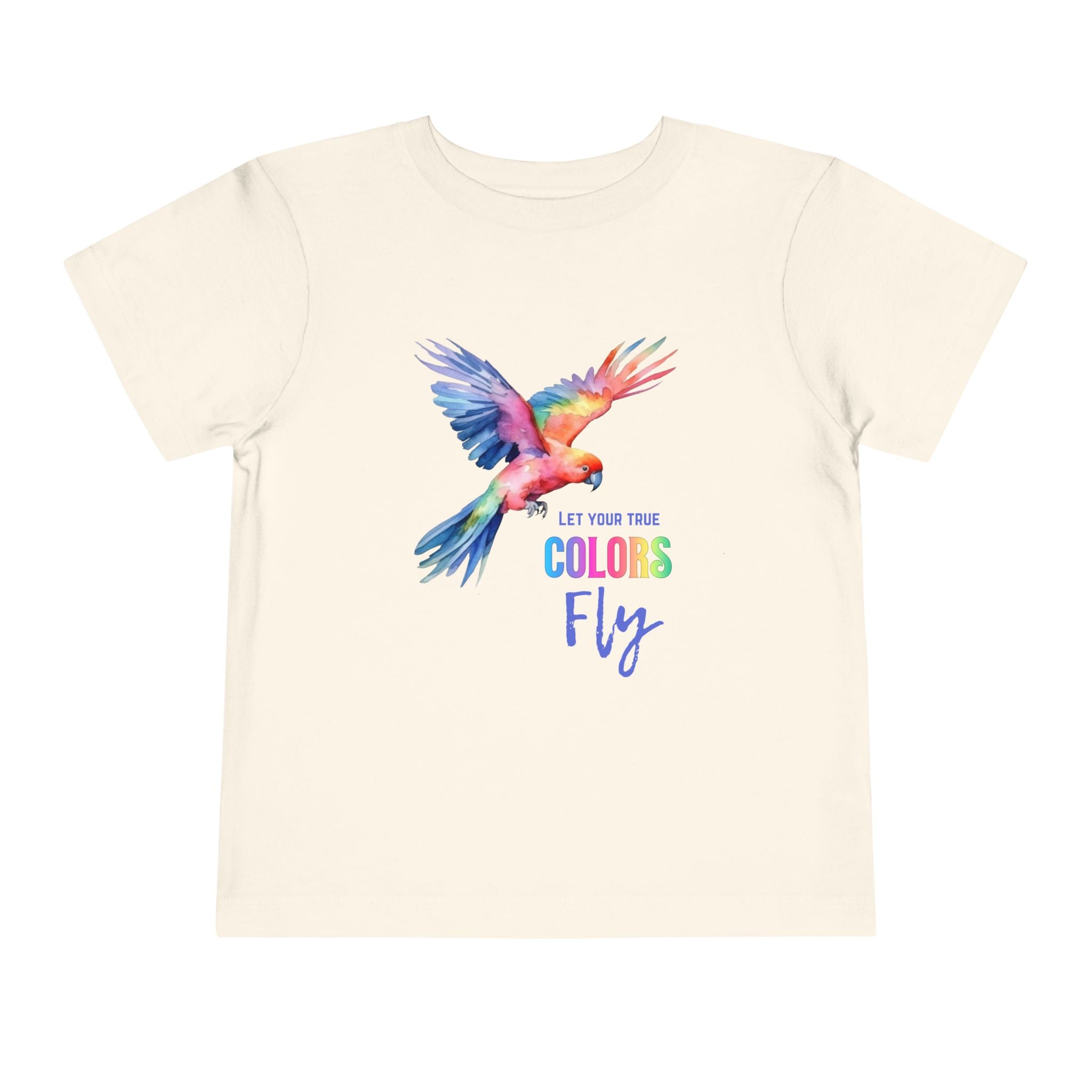 Toddler "True Colors" Short Sleeve Tee