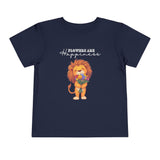 Toddler "Flowers are Happiness" LEO Short Sleeve Tee