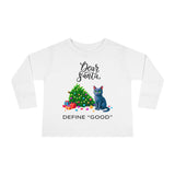 "Dear Santa" Toddler Long Sleeve Tee
