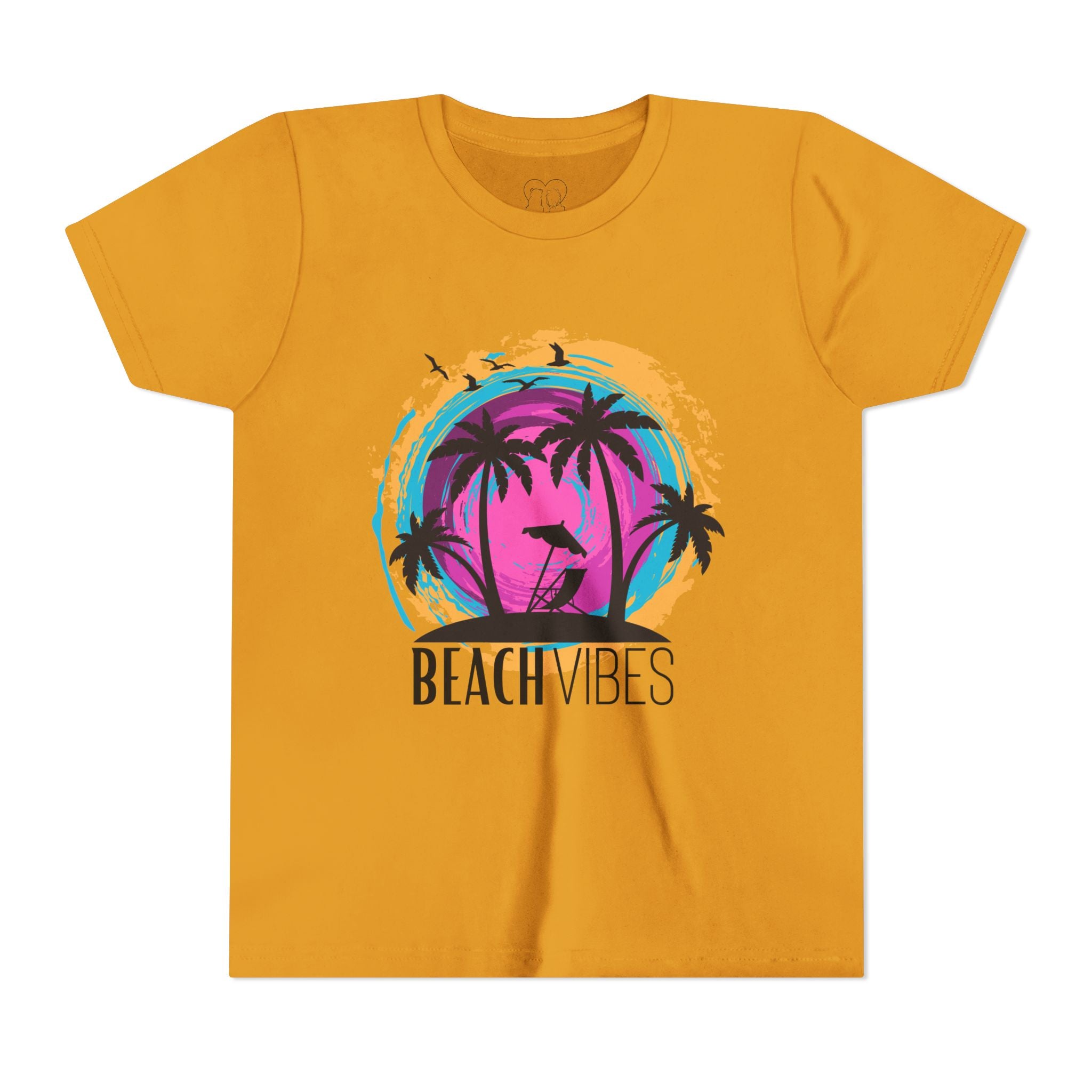 Kids "Beach Vibes" Short Sleeve Tee