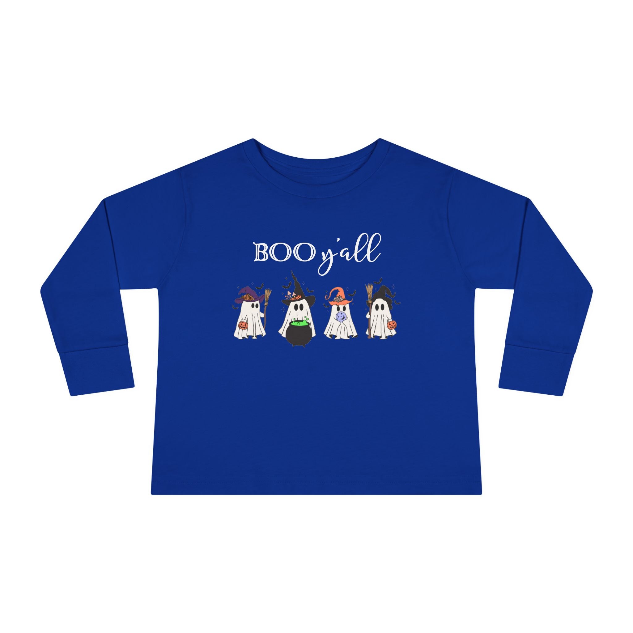 Toddler "Boo Y'all" Long Sleeve Tee