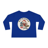 "Tis The Season to be Jolly" Toddler Long Sleeve Shirt