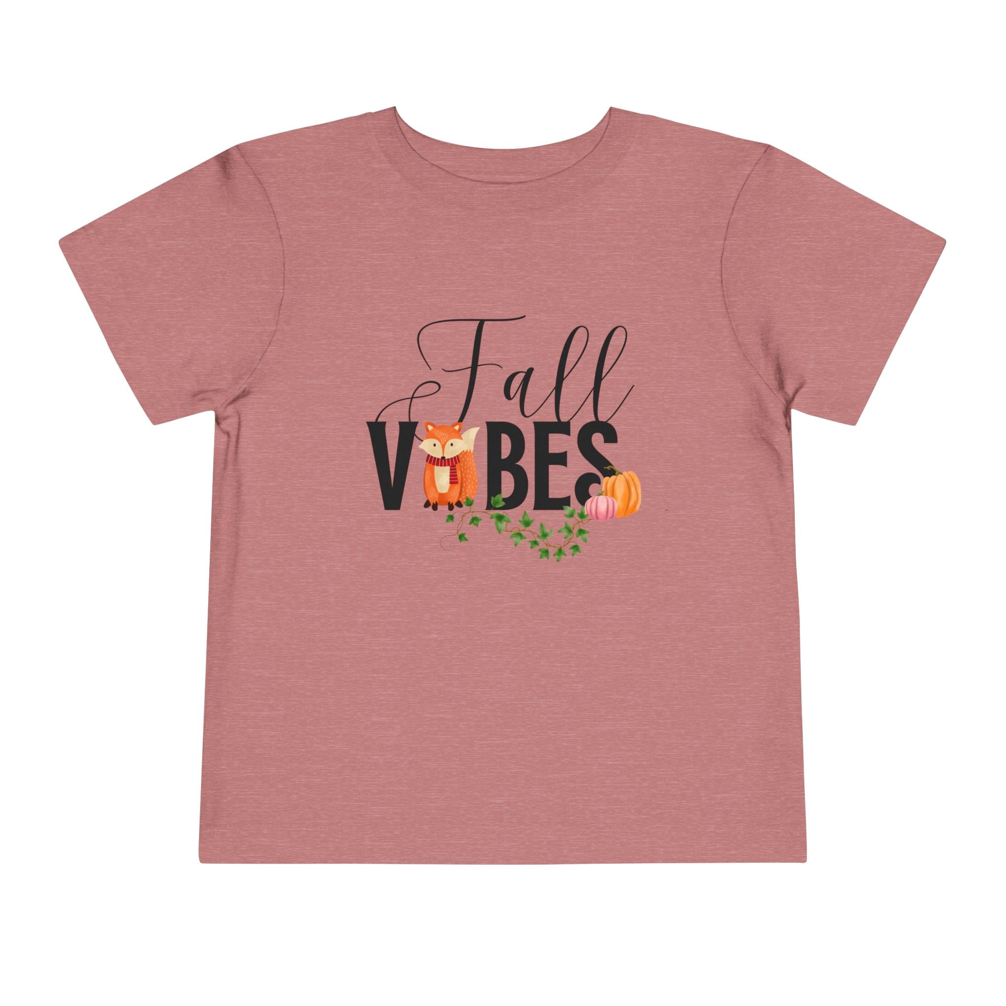 Toddler "Fall Vibes" Short Sleeve Tee