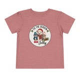"Tis The Season to be Jolly" Toddler Short Sleeve Tee
