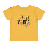 Toddler "Fall Vibes" Short Sleeve Tee