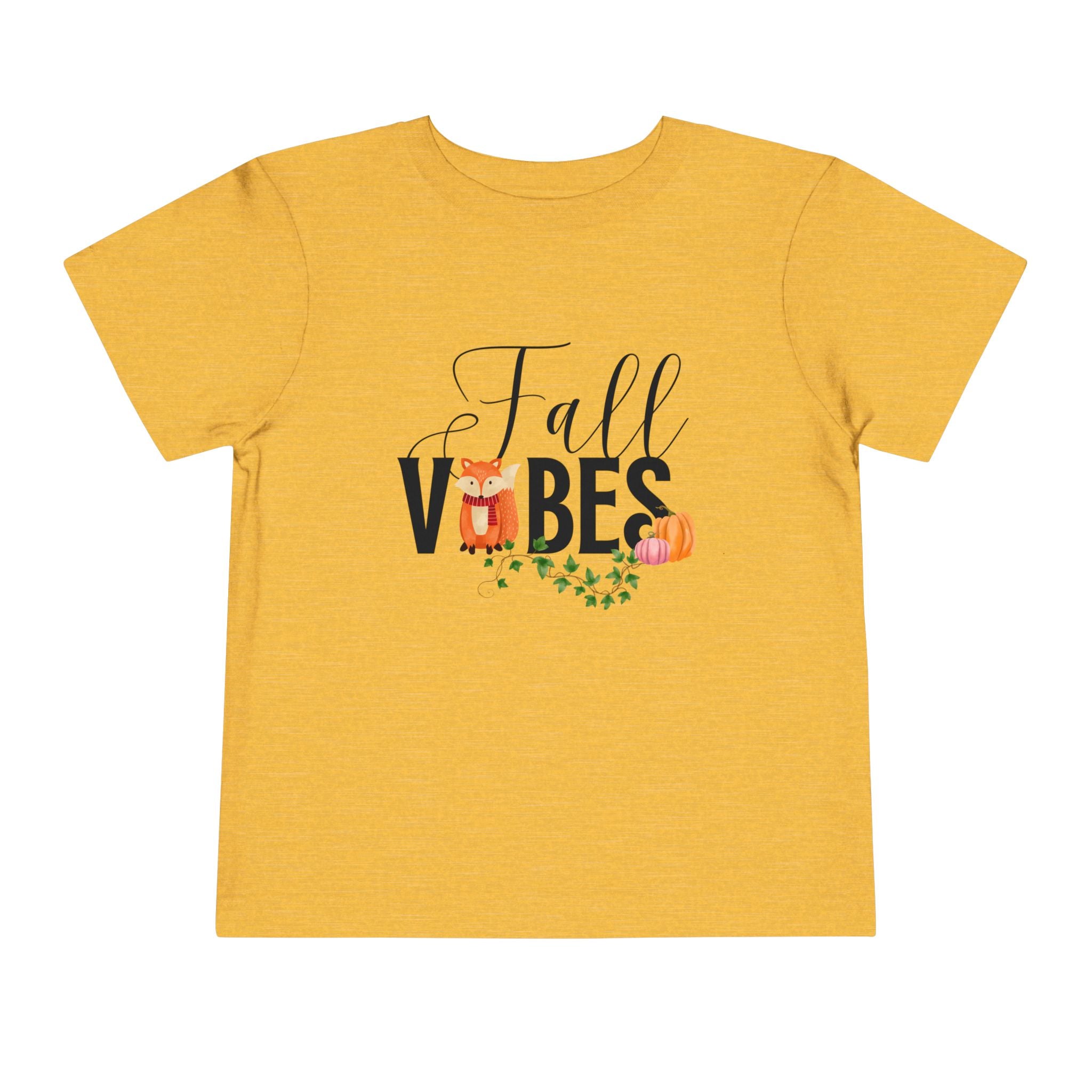 Toddler "Fall Vibes" Short Sleeve Tee