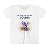 Kids "Here for the Books" Short Sleeve Tee