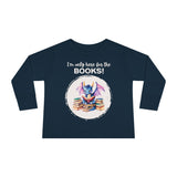 Toddler "Books" Long Sleeve Tee