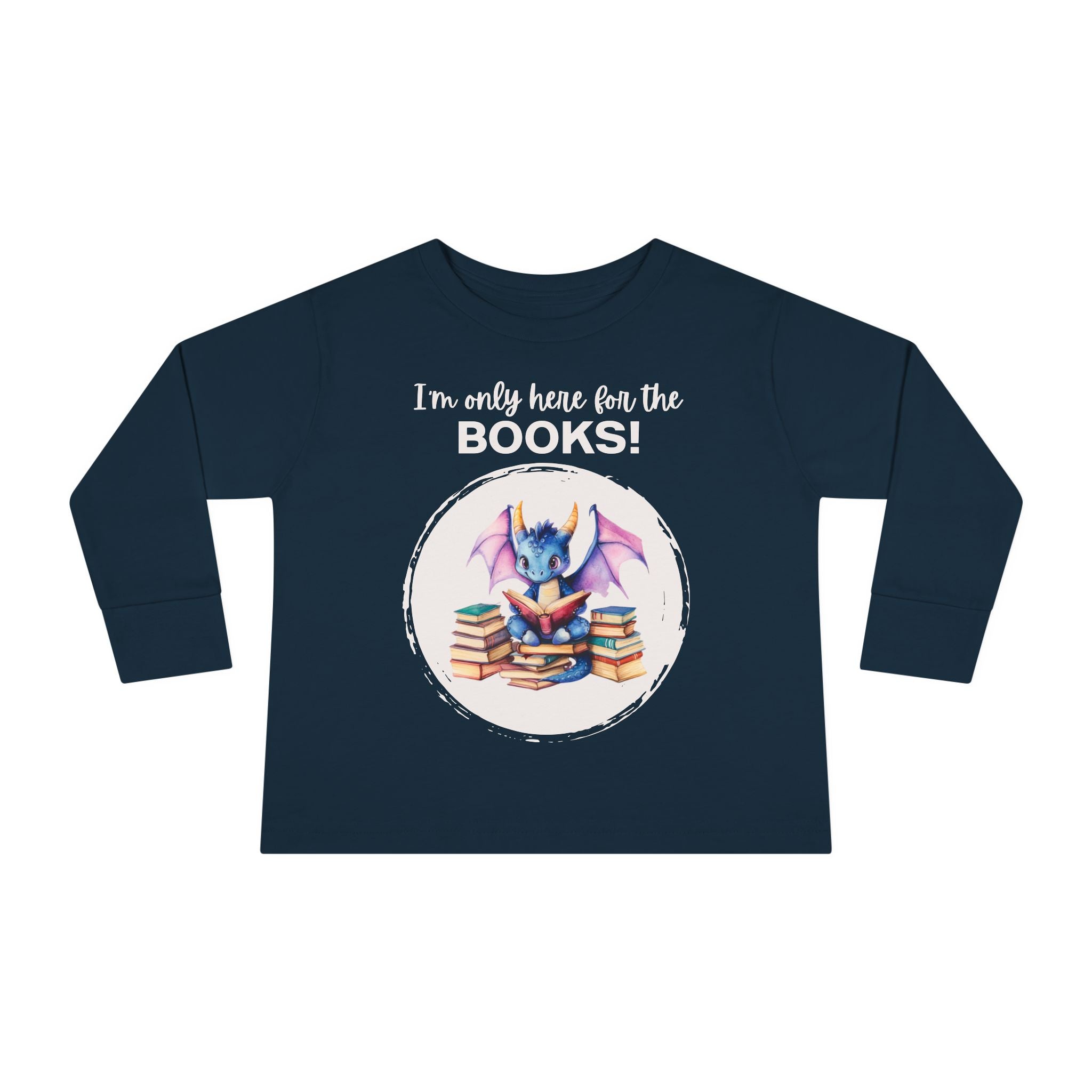 Toddler "Books" Long Sleeve Tee