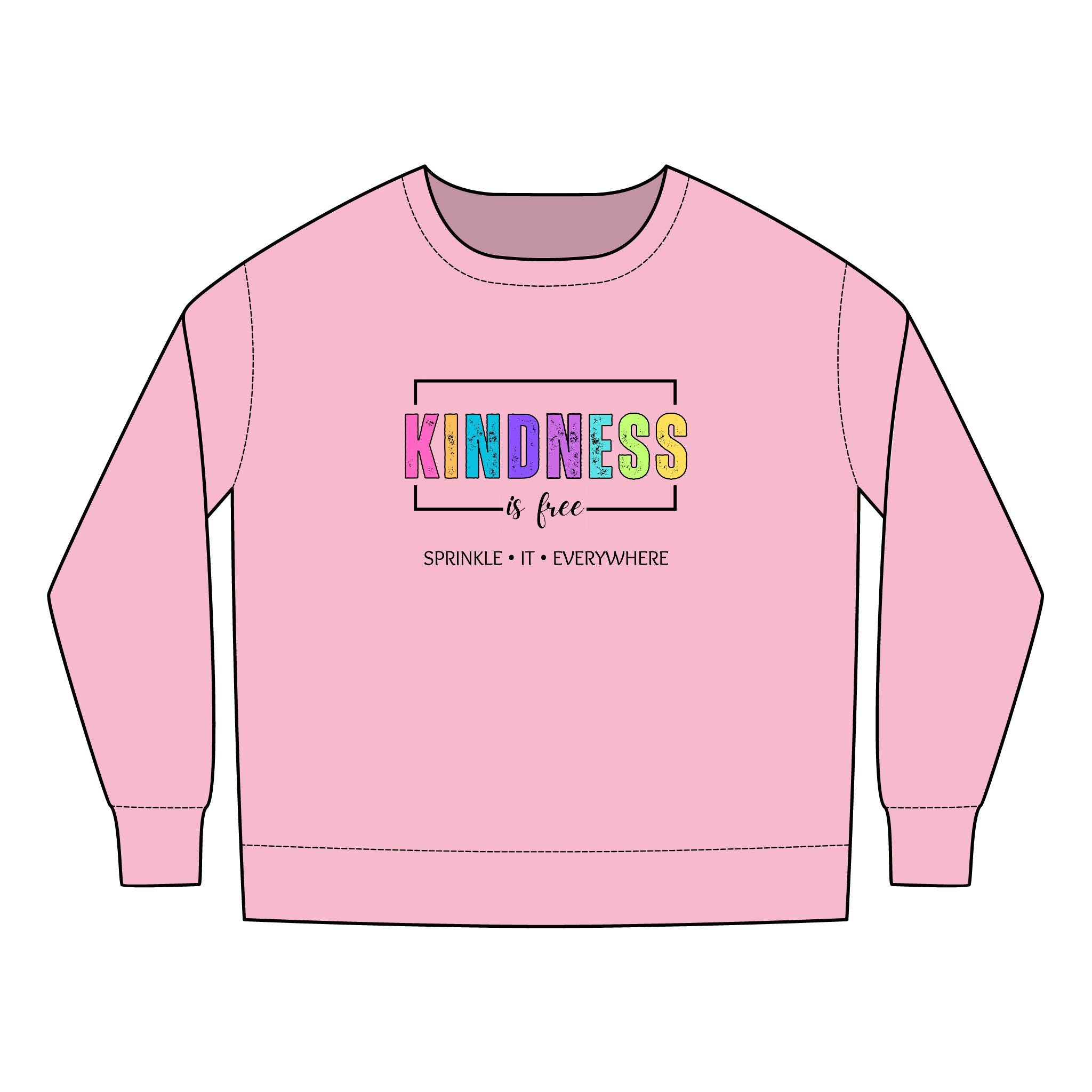 Toddler "Sprinkle Kindness" Sweatshirt