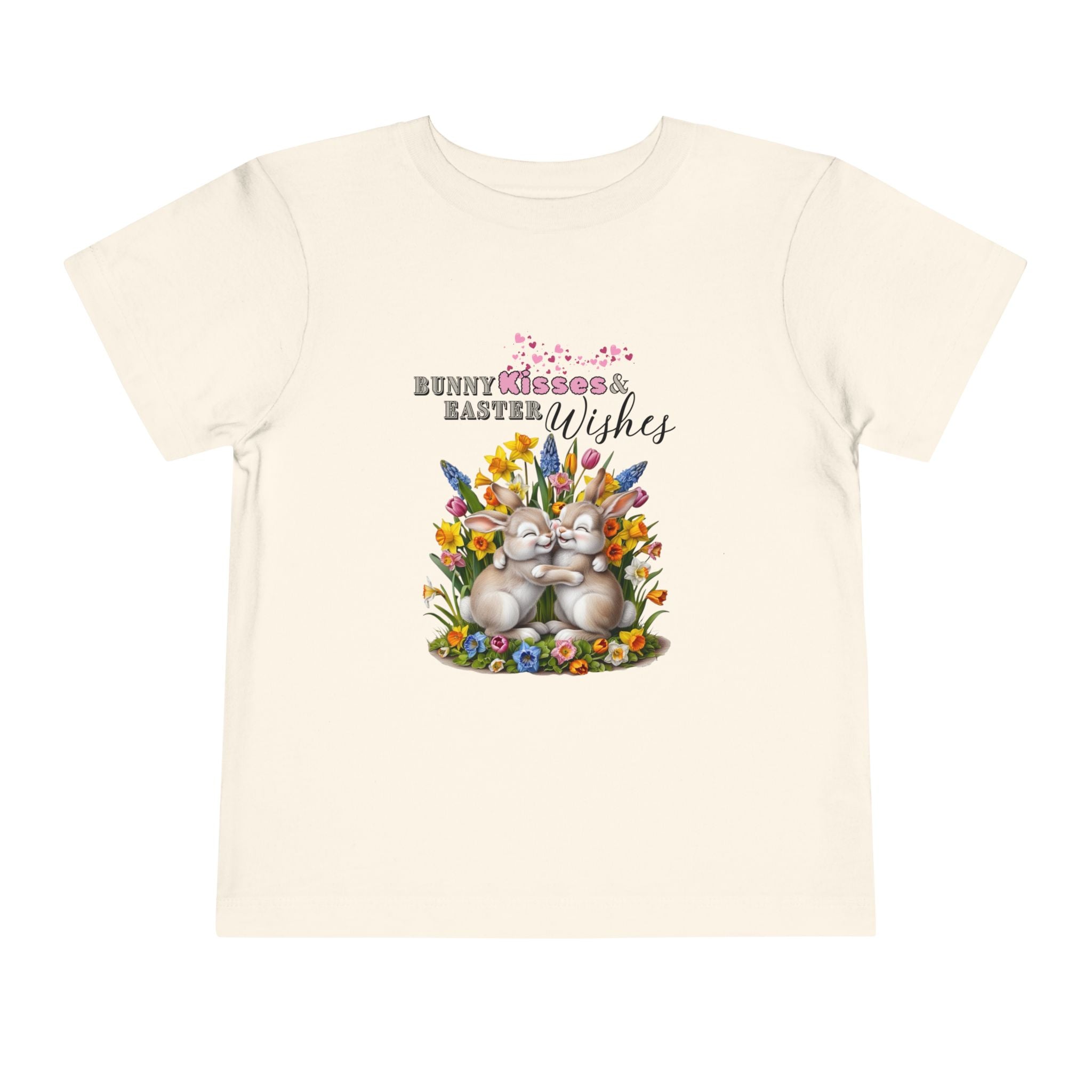 Toddler "Bunny Kisses" Short Sleeve Tee