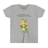 Kids "Flowers are Happiness" DRAGO Short Sleeve Tee