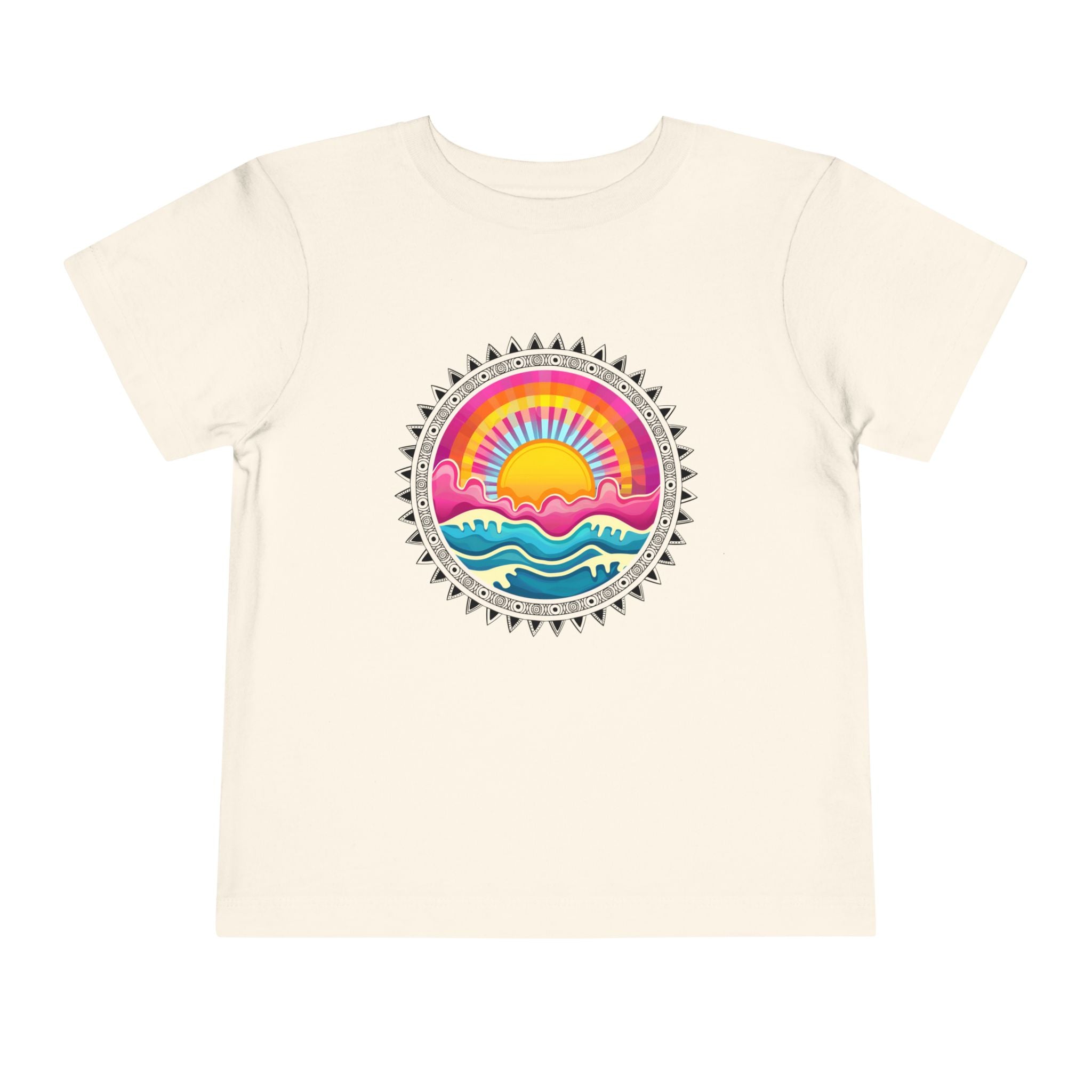 Toddler "Pacific Sunrise" Short Sleeve Tee