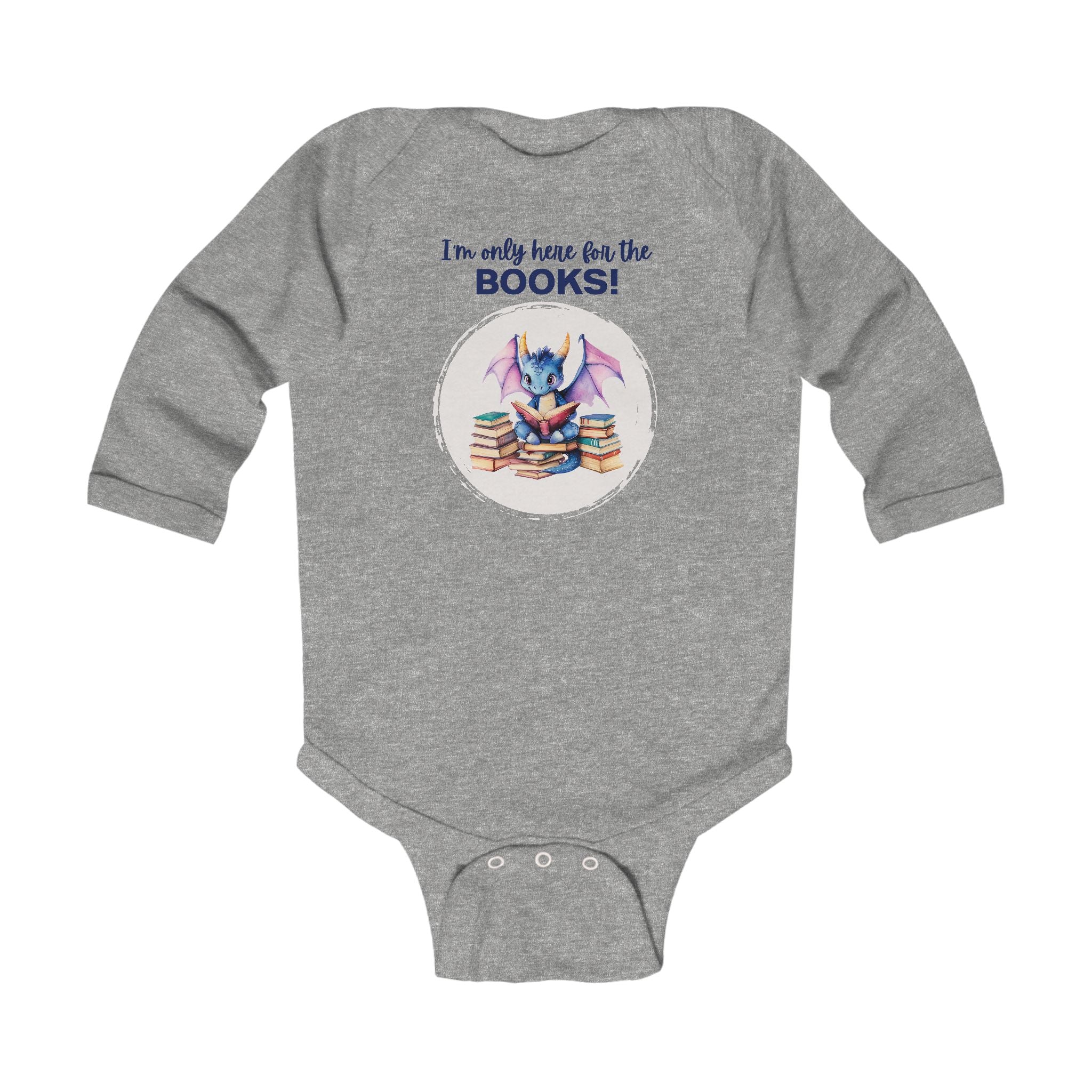 Baby "Books" Long Sleeve Bodysuit