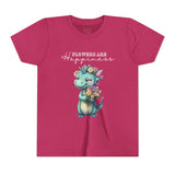 Kids "Flowers are Happiness" DINA Short Sleeve Tee