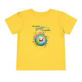 Toddler "The Earth Laughs in Flowers" Unisex Short Sleeve Tee