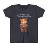 Kids "Flowers are Happiness" URSA Short Sleeve Tee