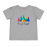 Sassy "Merry + Bright" Toddler Short Sleeve Tee