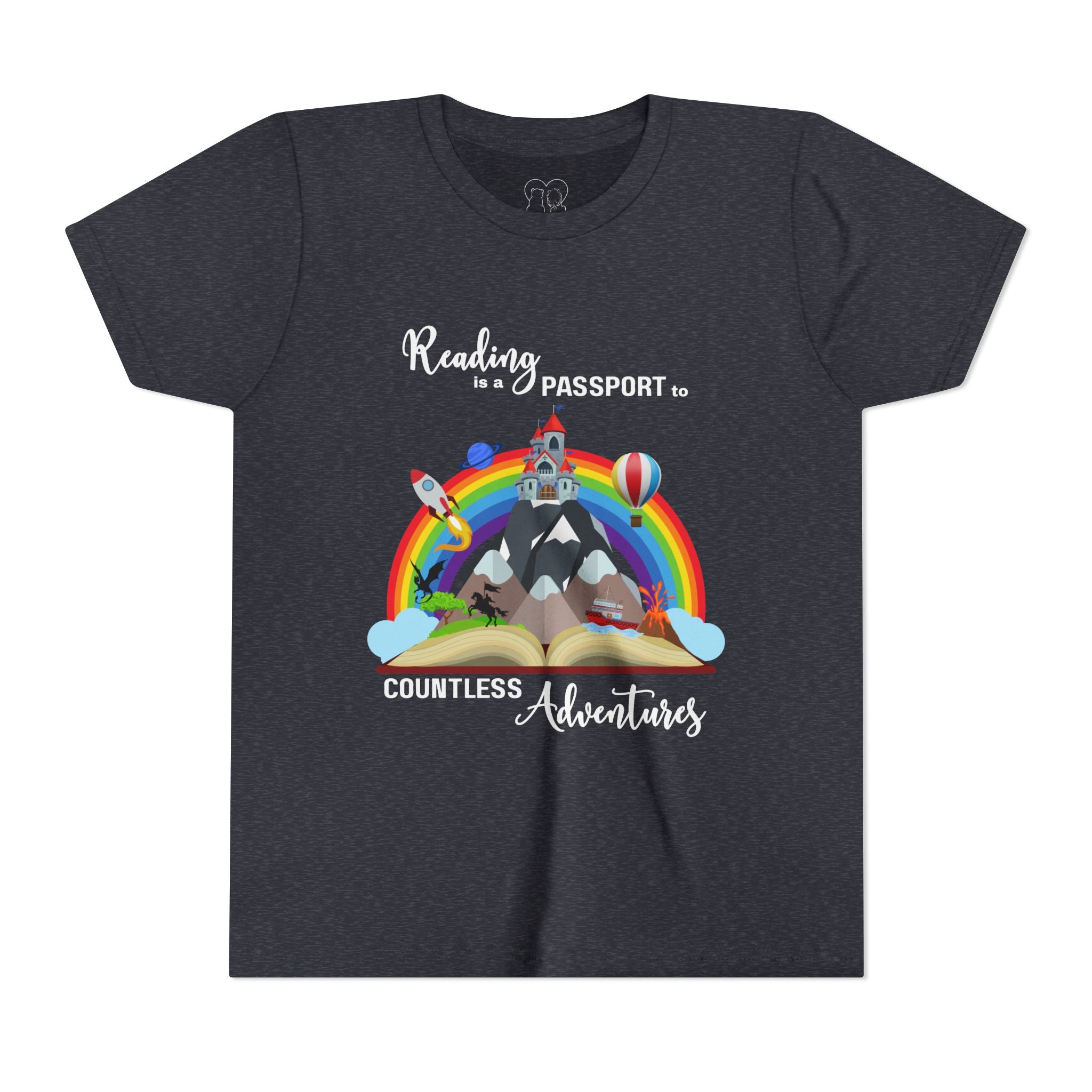Kids "Reading" Short Sleeve Tee