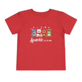 "Sparkle all the Way" Toddler Short Sleeve Tee