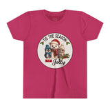 "Tis The Season to be Jolly" Kids Short Sleeve Tee