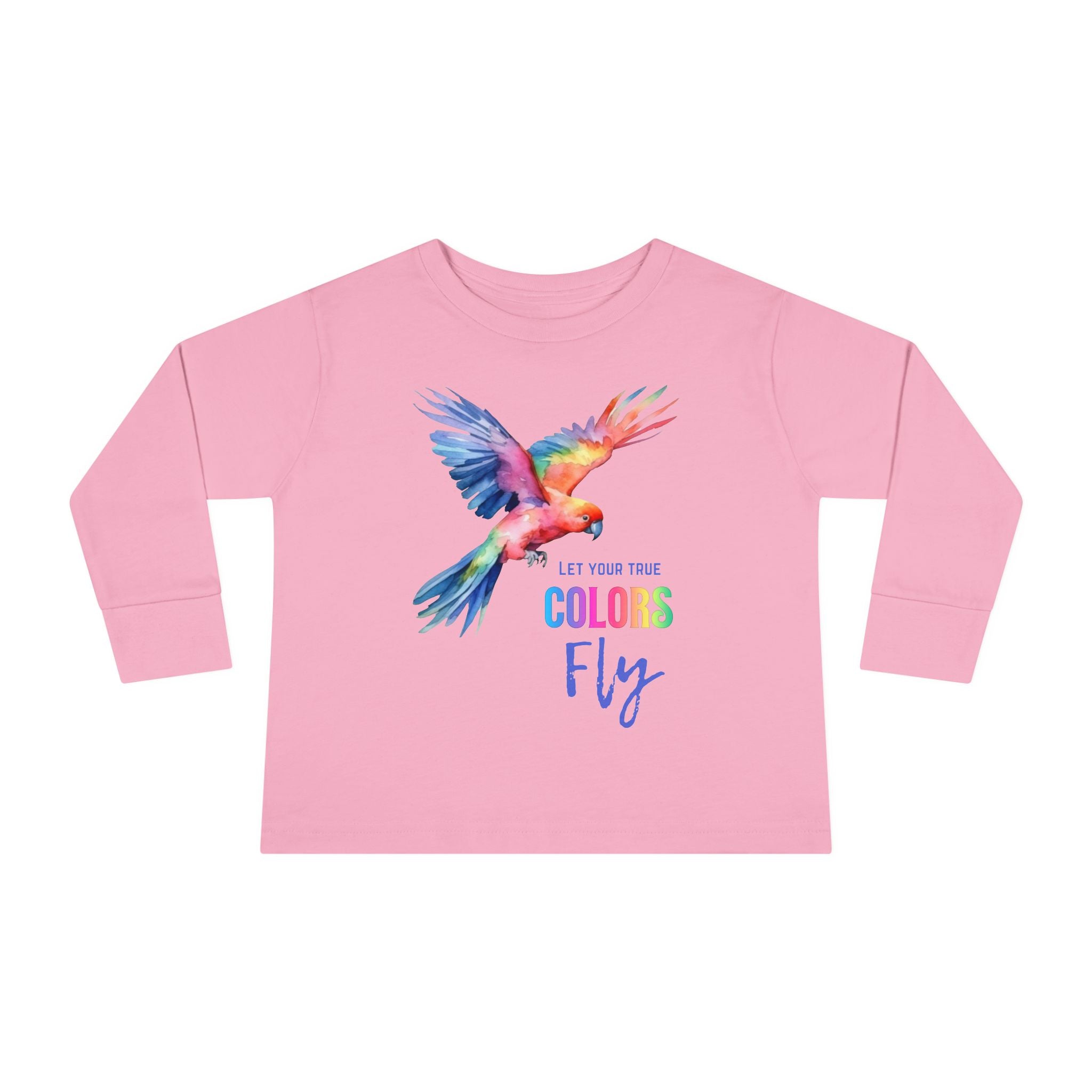 Toddler "True Colors" Long Sleeve Tee
