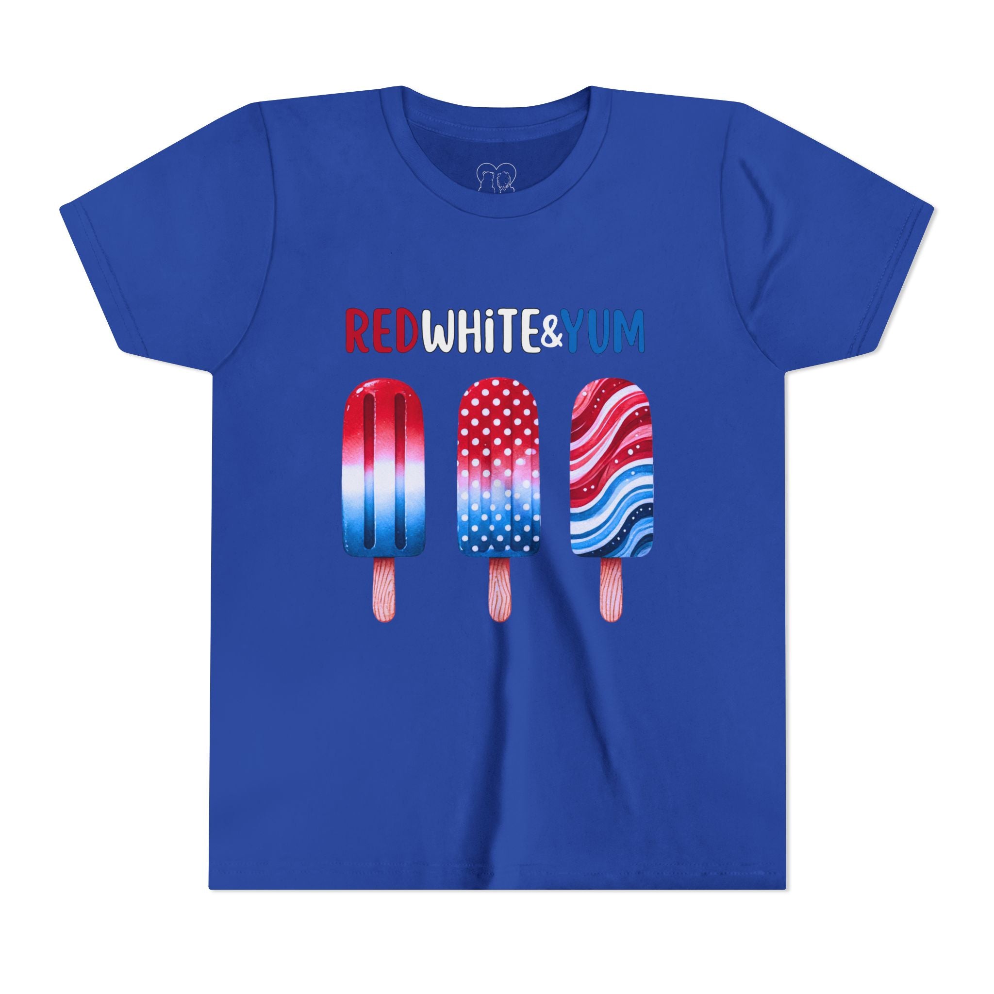 Kids "Red White & Yum" Short Sleeve Tee