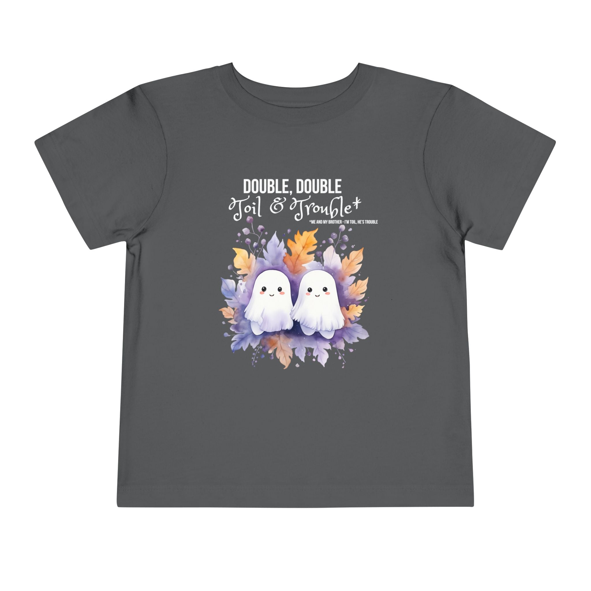 Toddler "Toil & Trouble" Brother Sibling Short Sleeve Tee