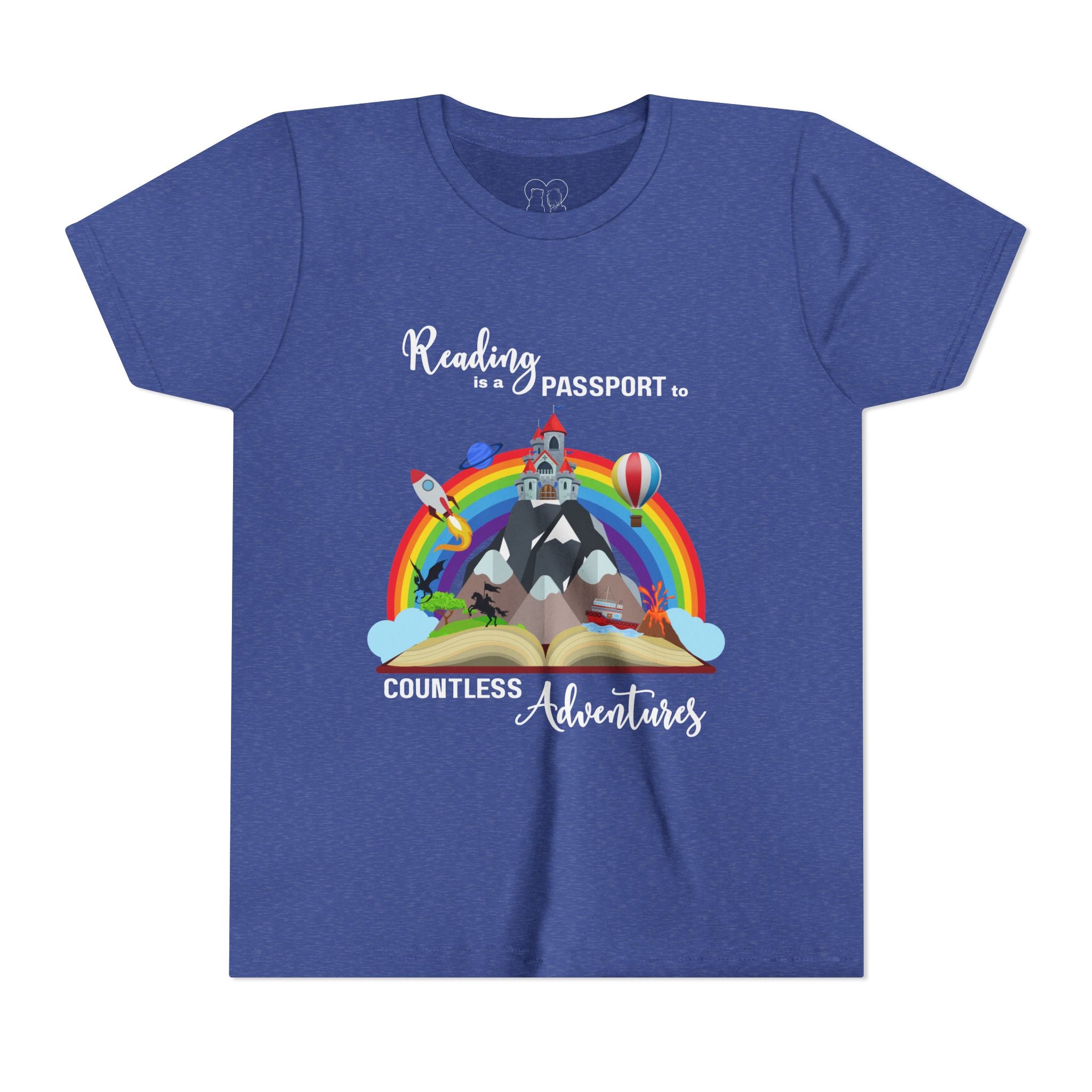 Kids "Reading" Short Sleeve Tee
