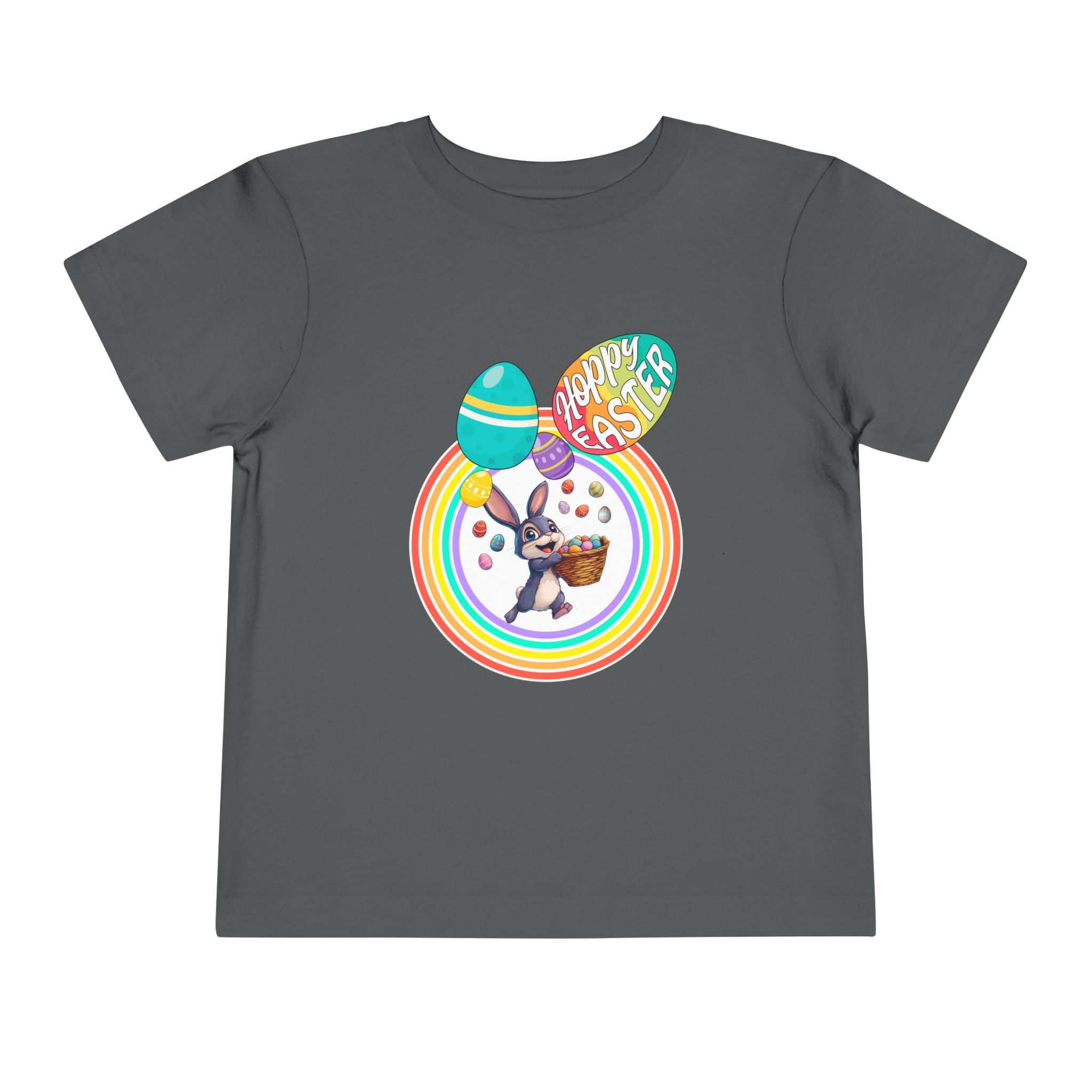 Toddler "Hoppy Easter" Short Sleeve Tee