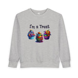 Toddler "I'm a Treat" Halloween Sweatshirt