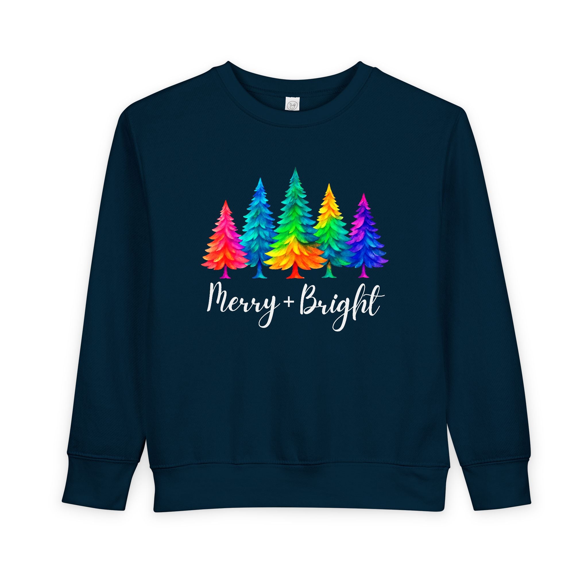 Sassy "Merry + Bright" Toddler Sweatshirt