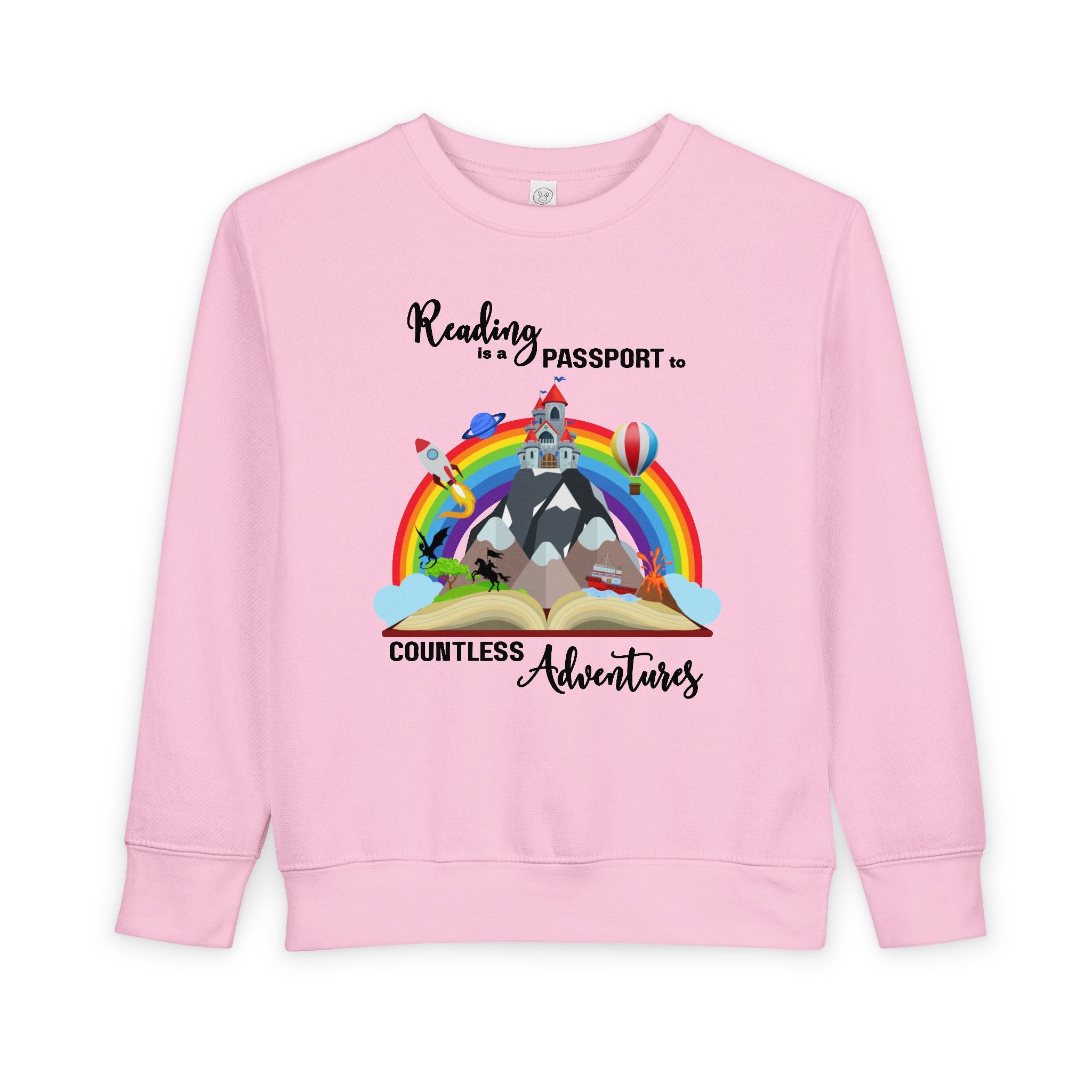 Toddler "Reading" Sweatshirt