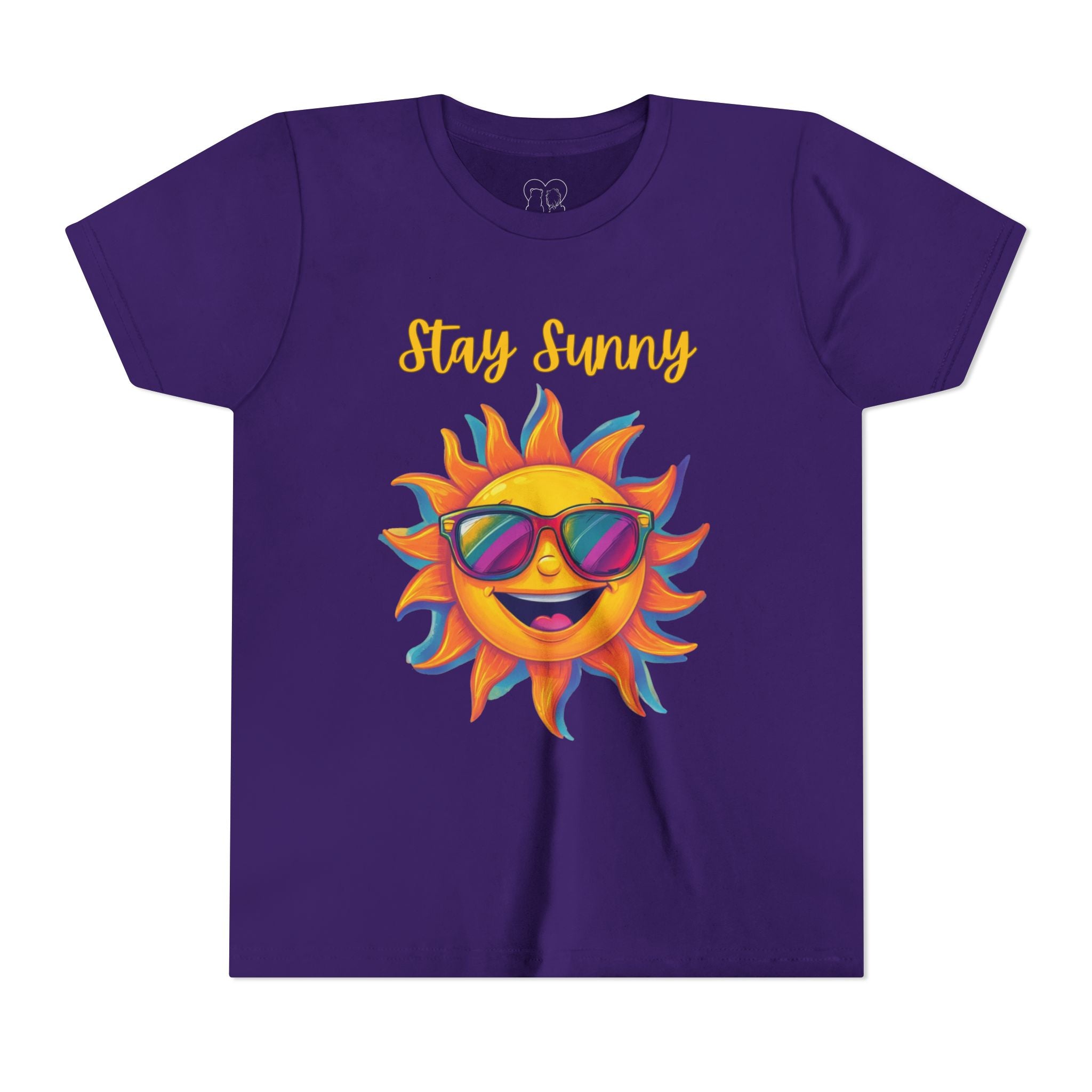Kids "Stay Sunny" Short Sleeve Tee