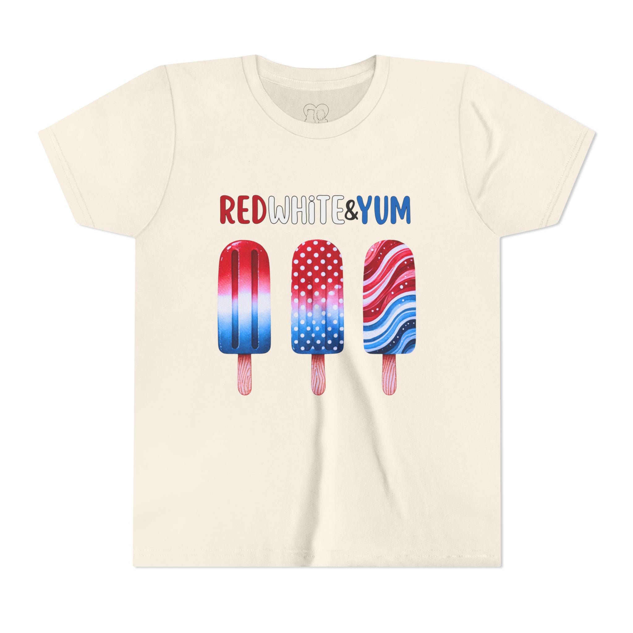 Kids "Red White & Yum" Short Sleeve Tee