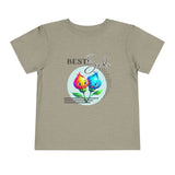 Toddler "Best Buds" Deco Green Short Sleeve Tee