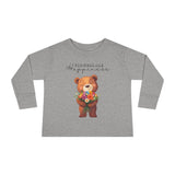 Toddler "Flowers are Happiness" URSA Long Sleeve Tee