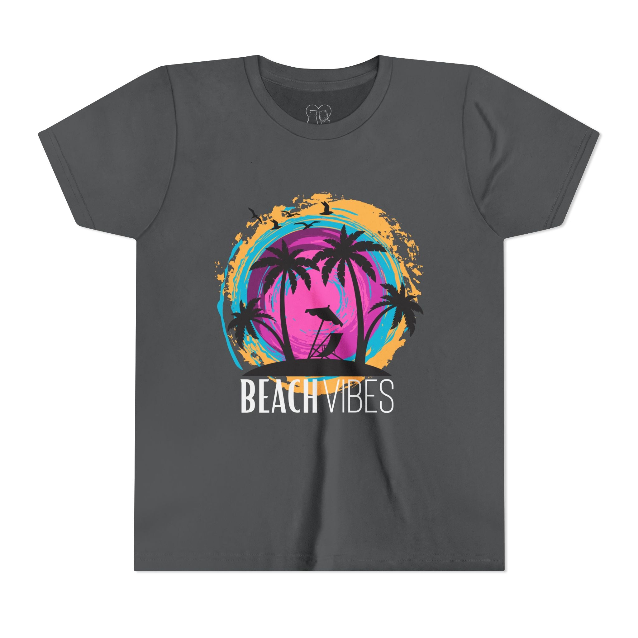Kids "Beach Vibes" Short Sleeve Tee