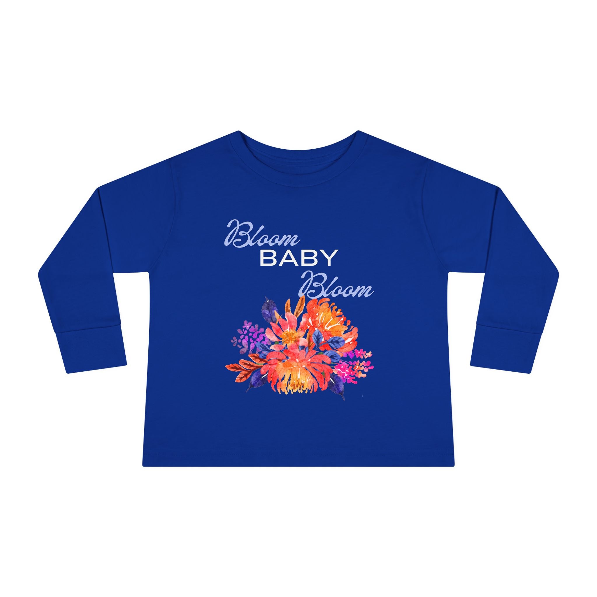 Toddler "Bloom Baby" Spring Floral Long Sleeve Tee