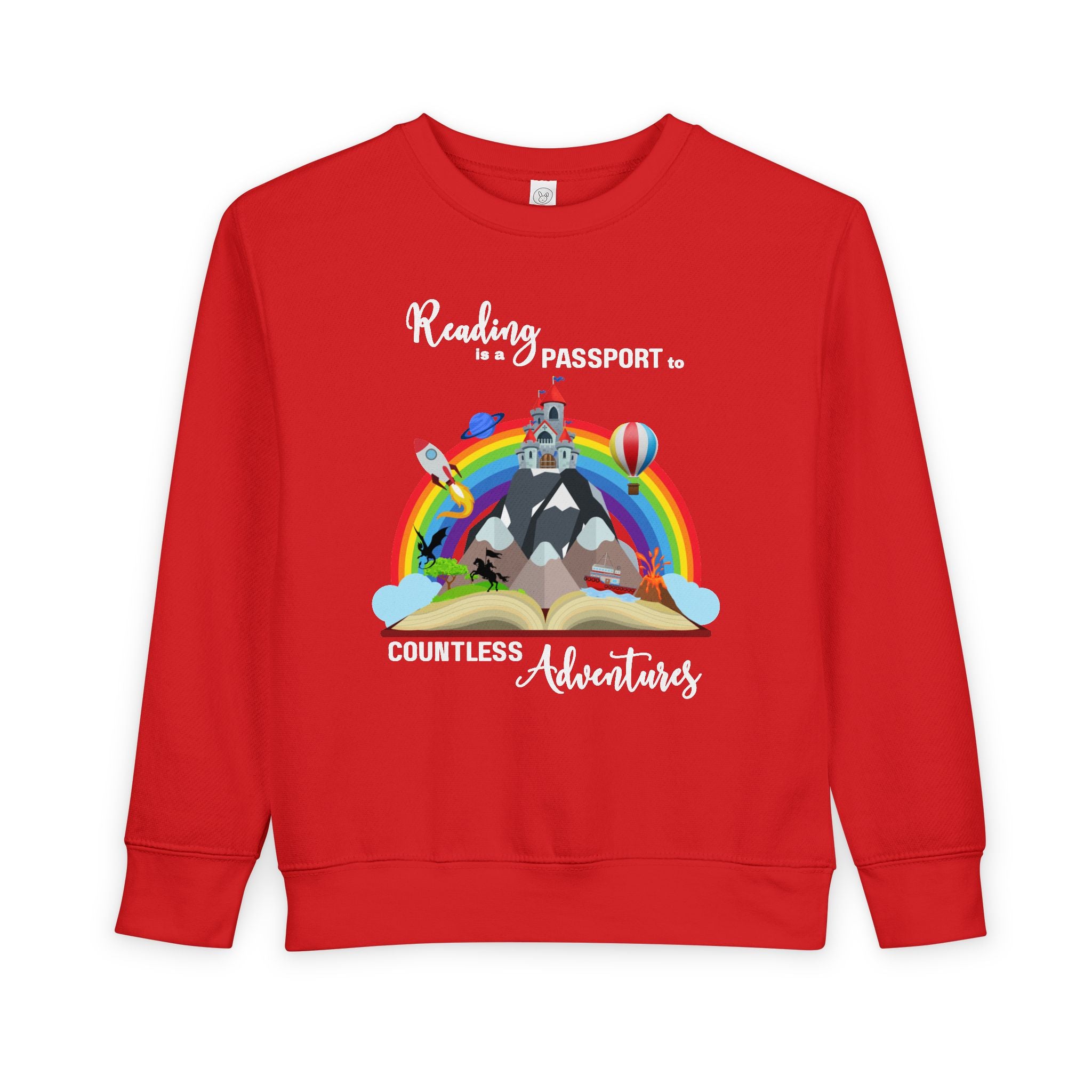 Toddler "Reading" Sweatshirt