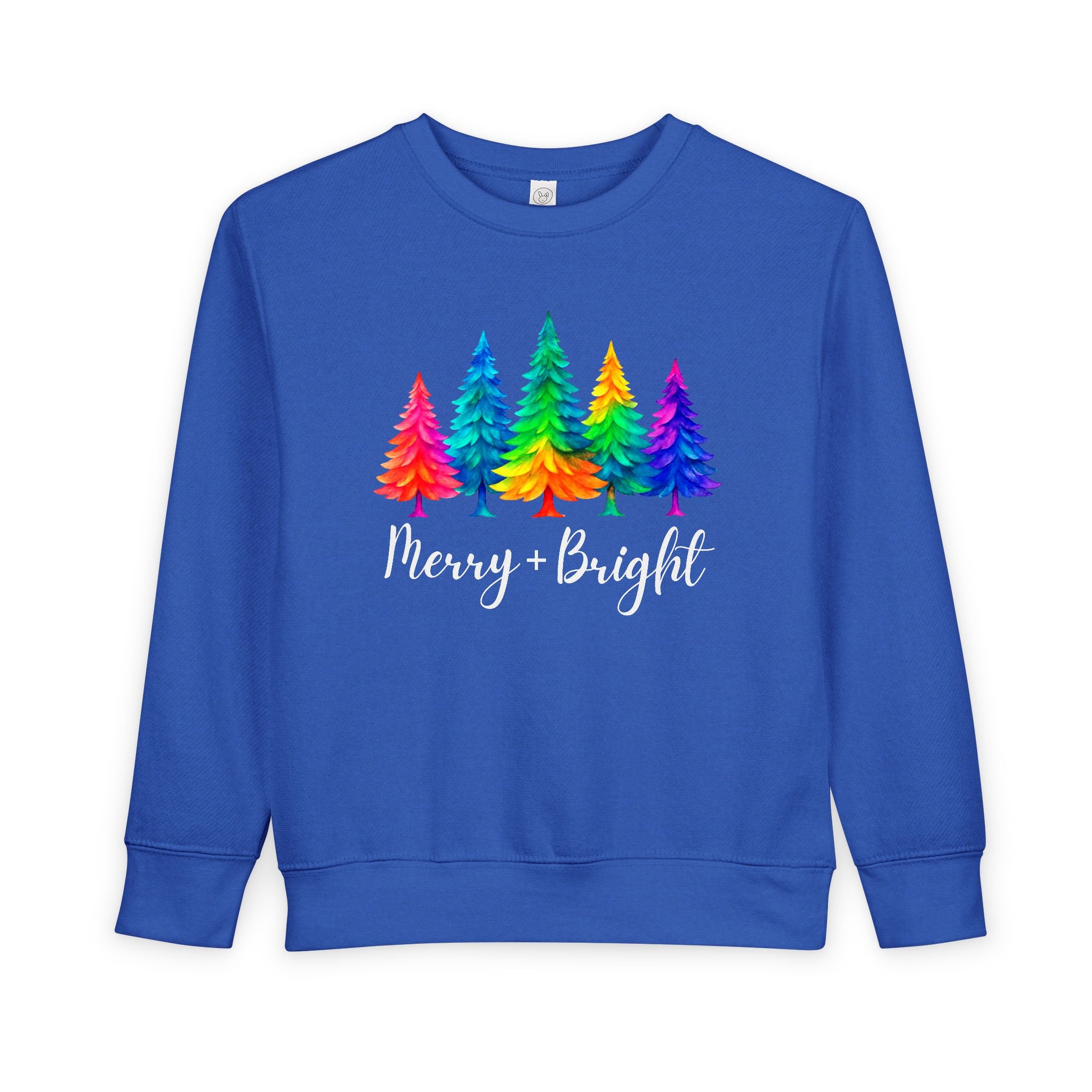 Sassy "Merry + Bright" Toddler Sweatshirt