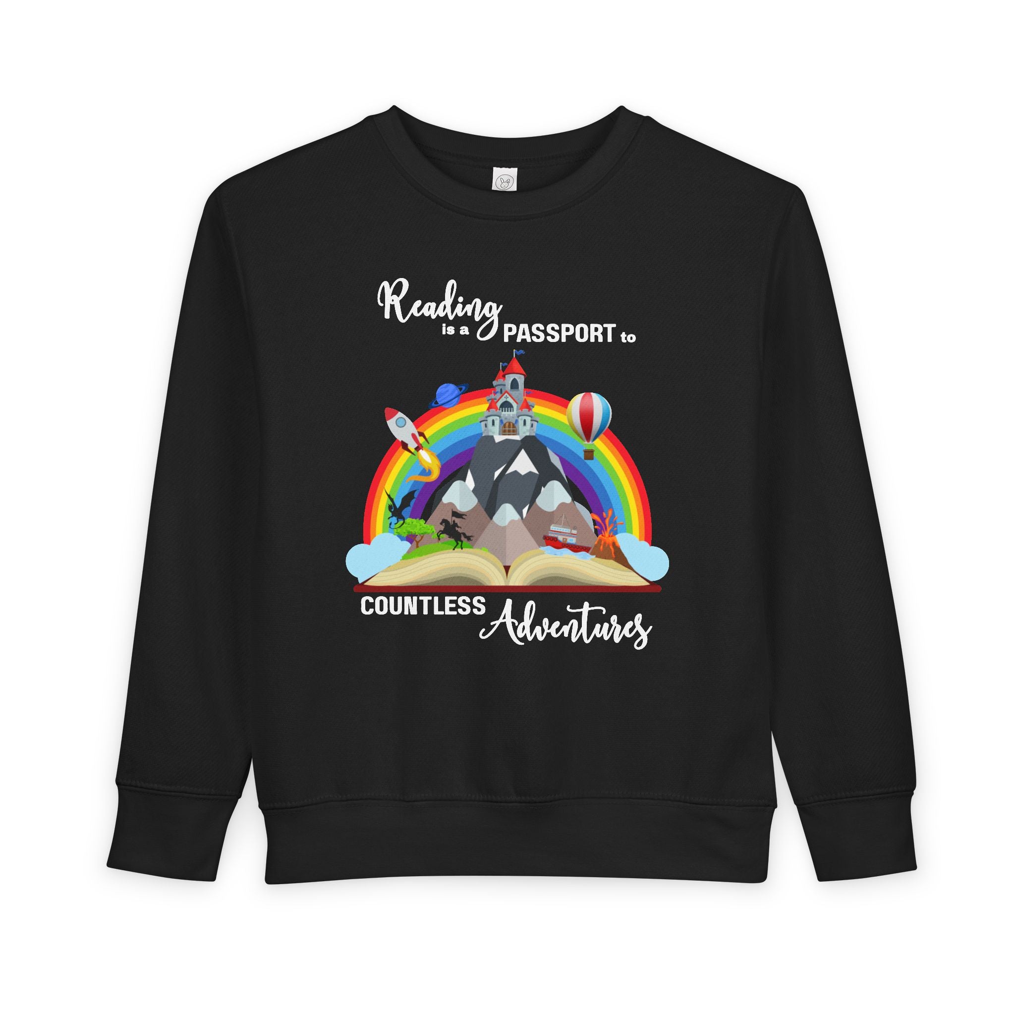 Toddler "Reading" Sweatshirt