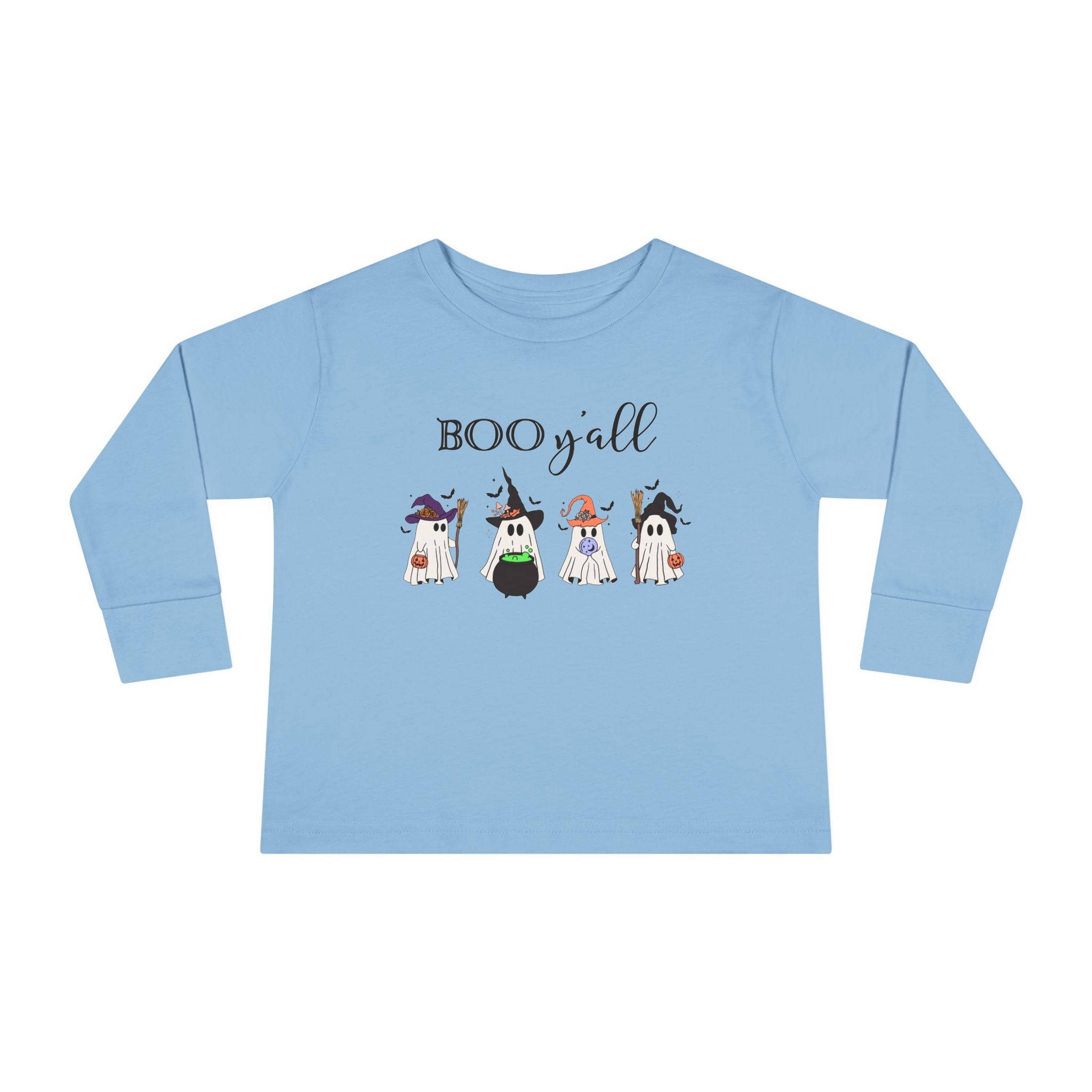 Toddler "Boo Y'all" Long Sleeve Tee